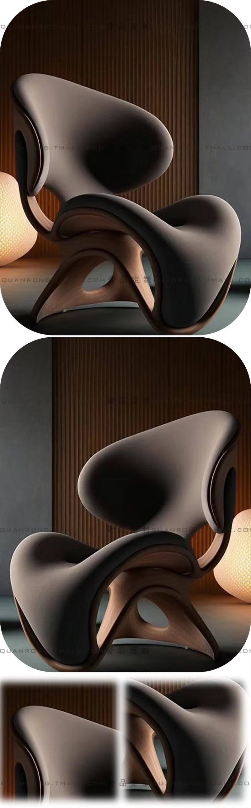 Italian Lounge Chair Modern Wabi Single Special-Shaped Creative Designer Sofa Chair